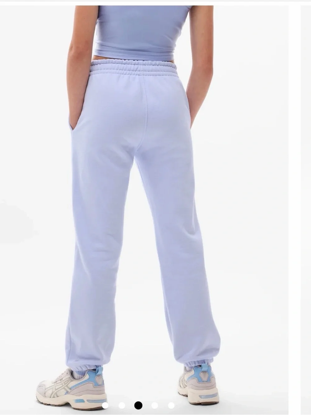 Athleta Girl Gossamer Blue Relaxed Jogger Sweatpants Sz L (12) NEW
